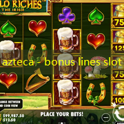 azteca - bonus lines slot