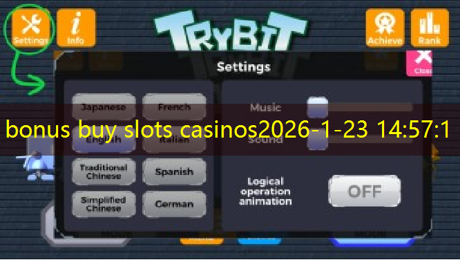 bonus buy slots casinos
