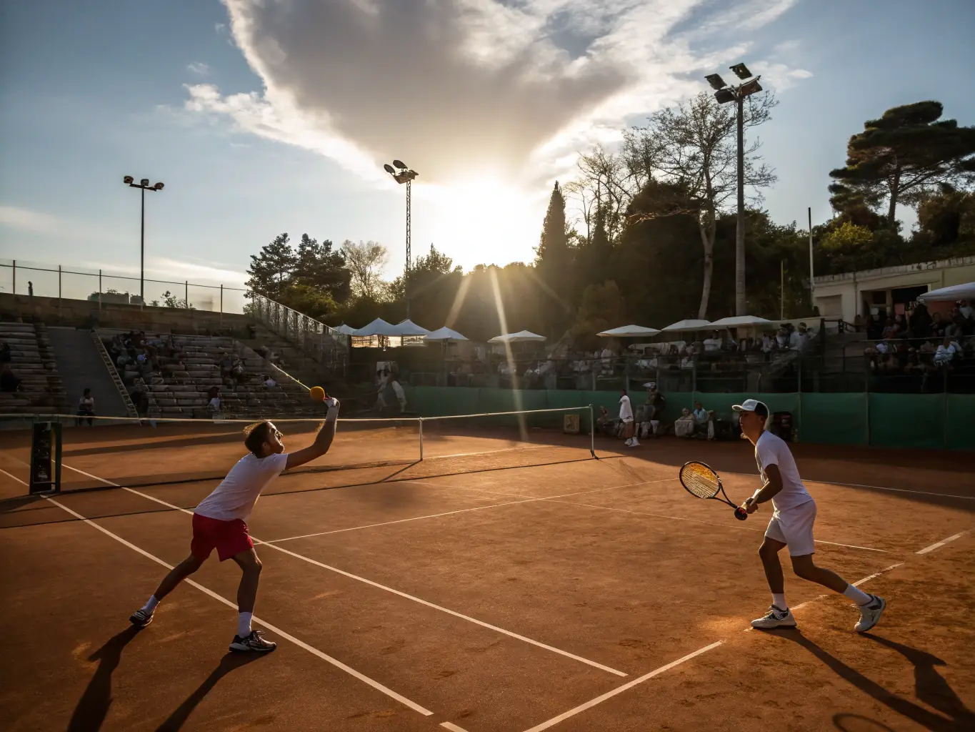 An image of a tennis match, focusing on the players and the intensity of the game, symbolizing the strategic aspects of tennis betting.